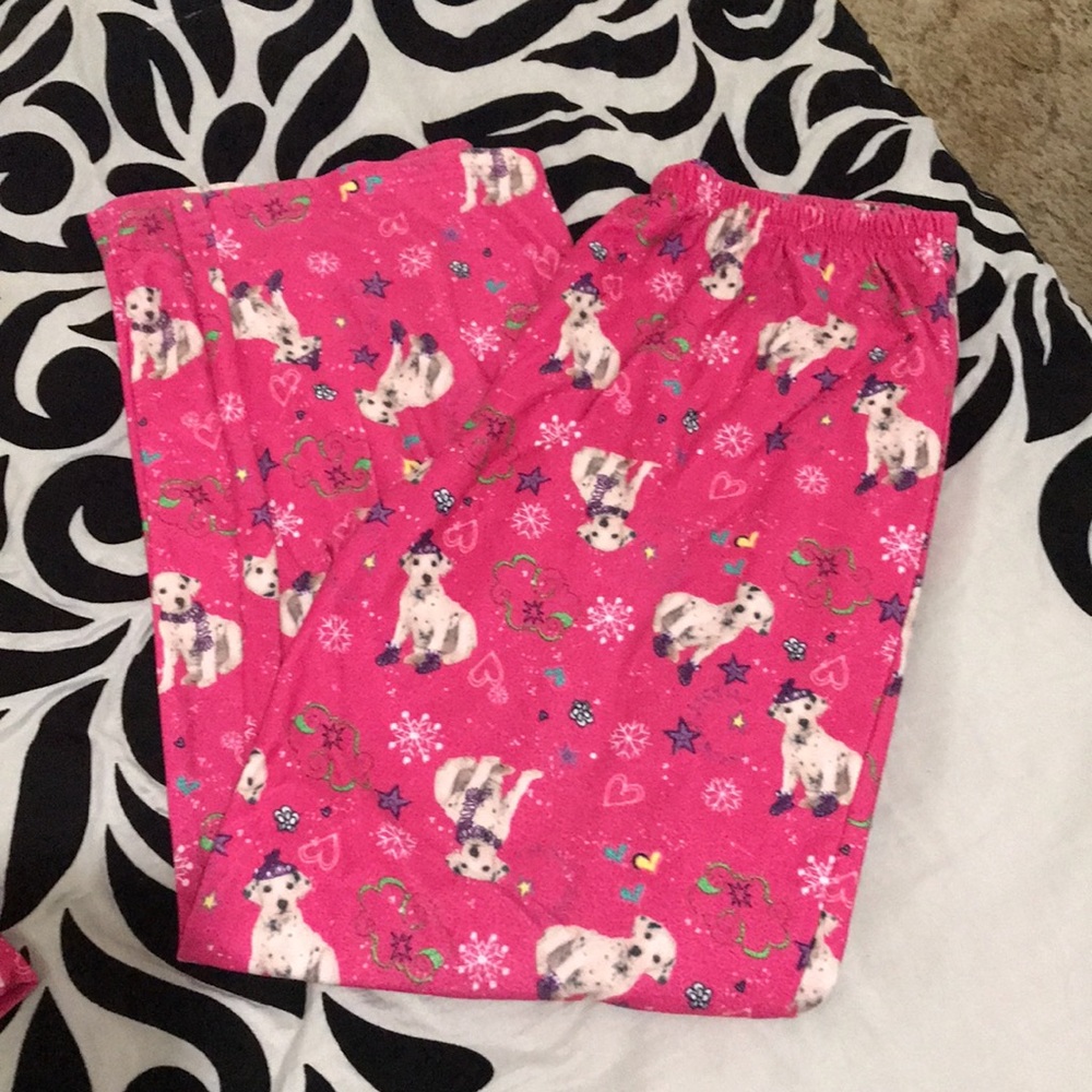 Circo pink with puppies design pajama set - Picture 2 of 6